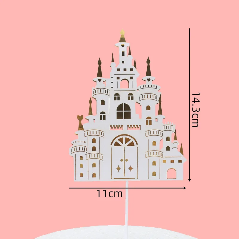 Креативные флаги в виде замка украшение для торта на день рождения свадьбу