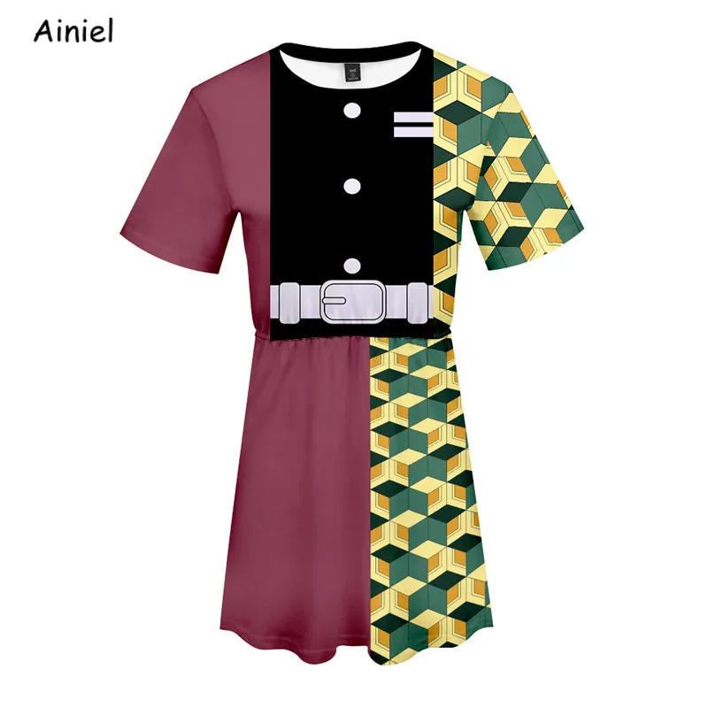 Женское платье для косплея из аниме рассекающий демонов|Костюмы аниме| |