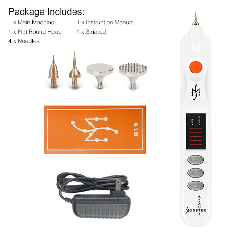 

Electric Plasma Pen Mole Removal Dark Spot Remover Machine Pro Freckle Pen Facial Beauty Instrument blackhead remover