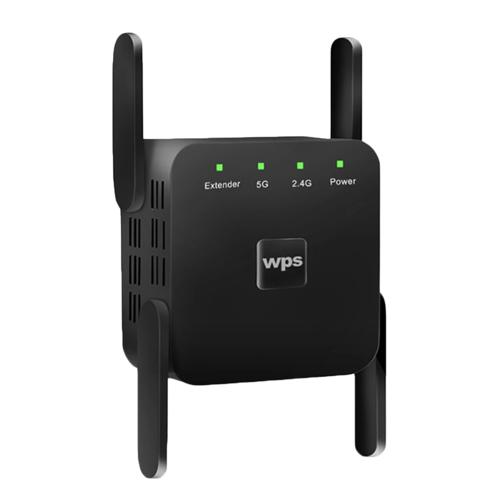 1200 Мбит/с 2 4G 5G Беспроводной ретранслятор Wi-Fi 4 антенны Усилитель сигнала