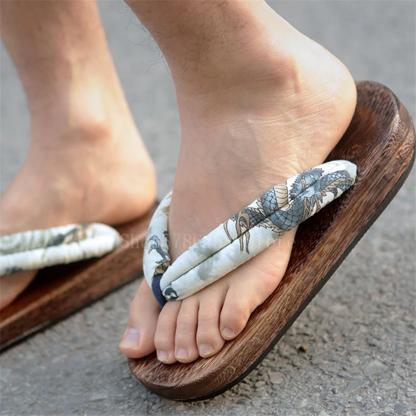 Кимоно в японском стиле для мужчин и женщин классические шлепанцы ретро с