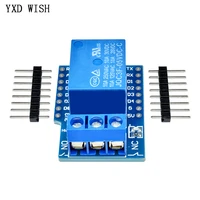 10pcs for wemos d1 mini relay module shield dc 5v 1 channel relays board esp8266 development board d1 mini 5v for arduino diy