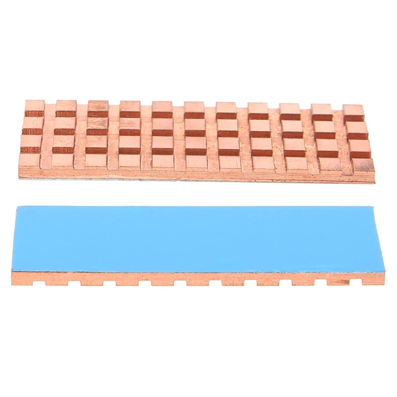 

Ultra Thin Pure Copper Cooling M.2 2260 Solid Hard Disk Cooler Heat Sink H9EB