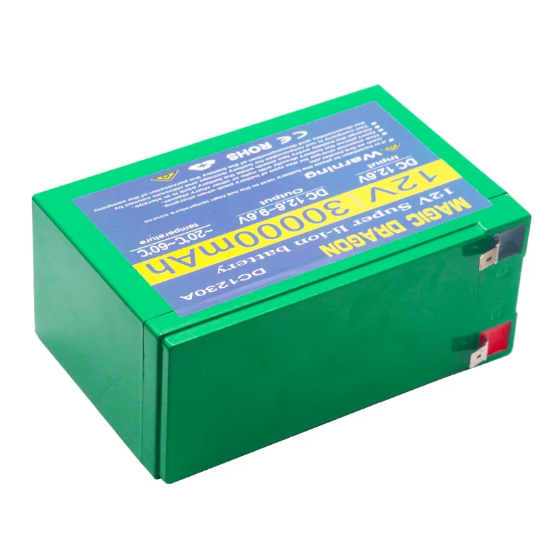 12V 20Ah 30Ah Li Ion Перезаряжаемые Батарея 12 6 v для детей электрическая автомобилей