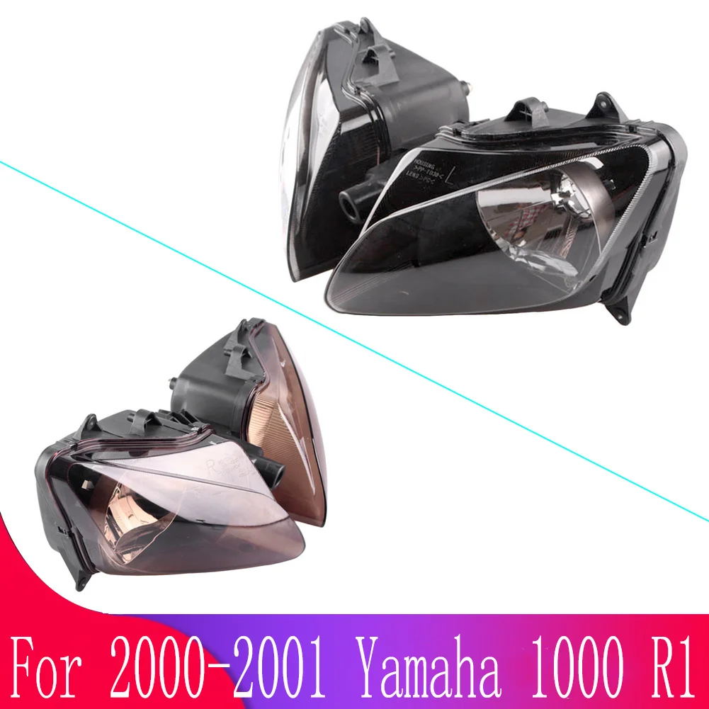 Для Yamaha YZFR1 YZF R1 2000 2001 Cafe Racer аксессуары для мотоциклов передняя фара налобный