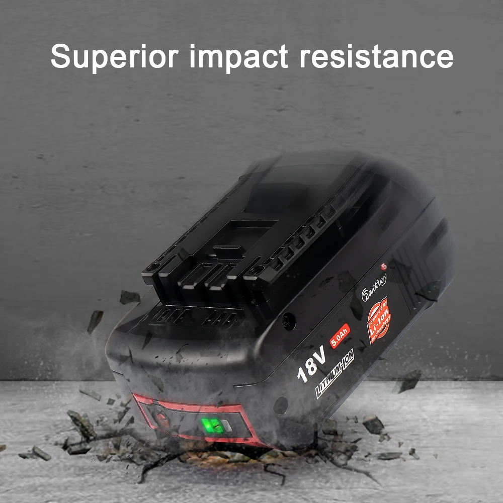 Waitley 18V 5000mah литий ионная аккумуляторная батарея для Bosch Электроинструмент