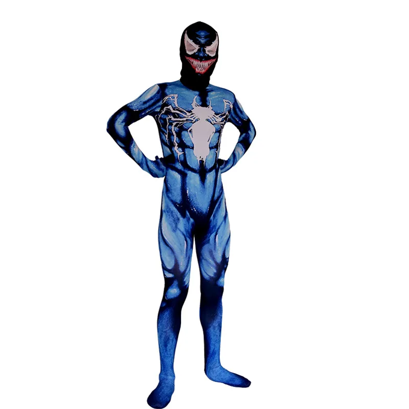Детский комбинезон с 3D принтом яда костюм на Хэллоуин для взрослых Человека