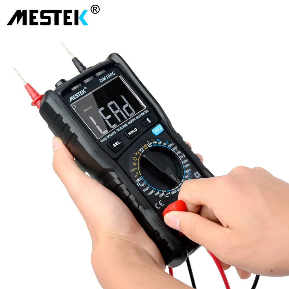 Ship From ES RU Digital Multimeter professional 10000 Counts True RMS Tester Multifunctional Analog current clamp | Инструменты