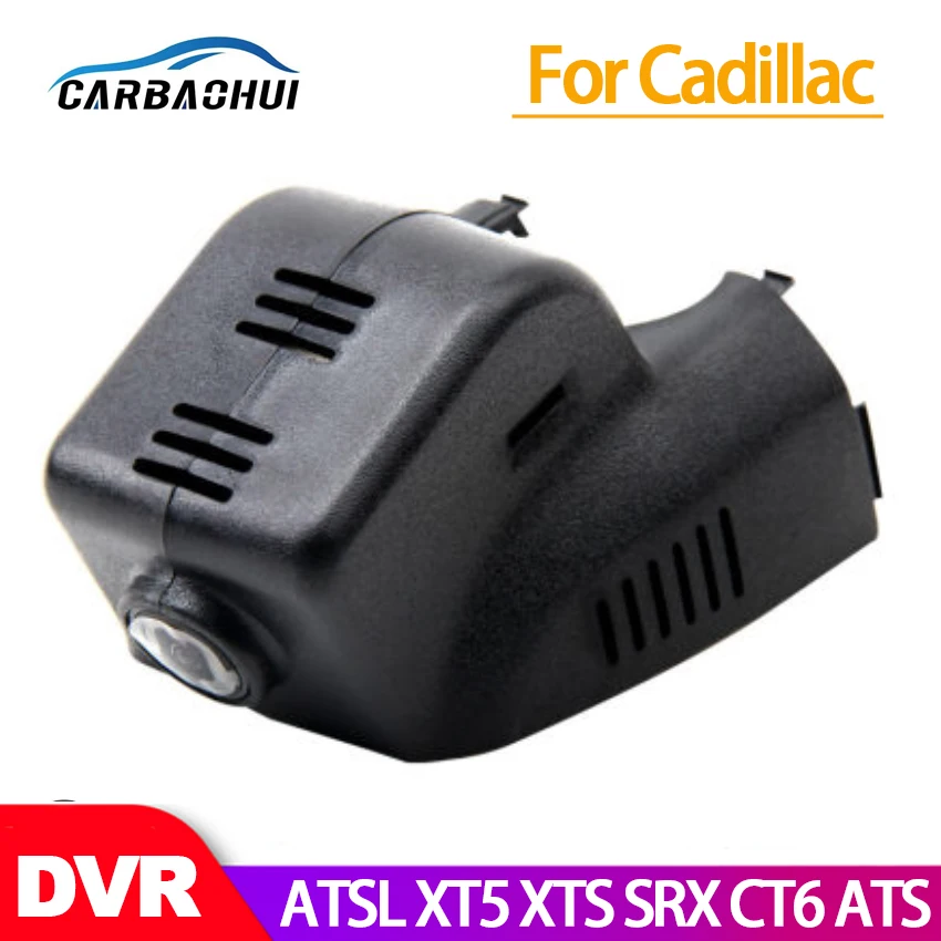 Автомобильный видеорегистратор с WiFi и функцией записи видео Dash Cam Camera для Cadillac ATSL XT5 XTS SRX CT6 ATS 2014 2015 2016 2017 2018 высокого качества Full HD on.