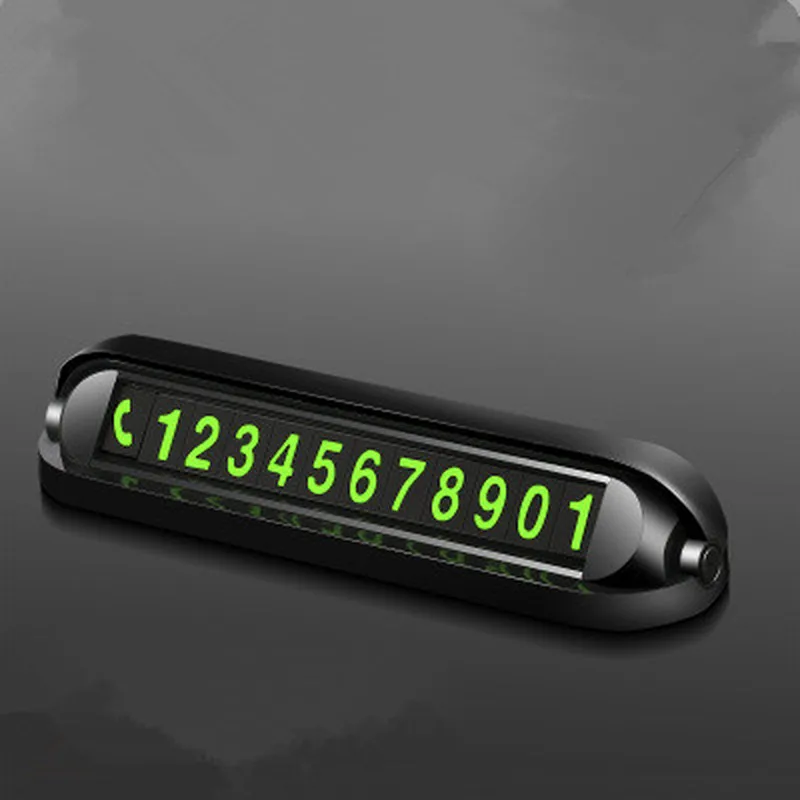 Светящаяся табличка с номером телефона скрытая универсальная ароматизированным
