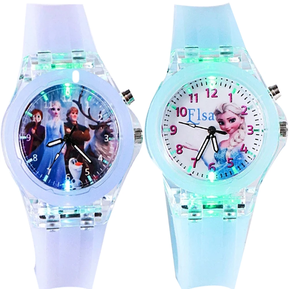 Светодиодная вспышка с рисунком принцессы Диснея Холодное сердце для детей ​