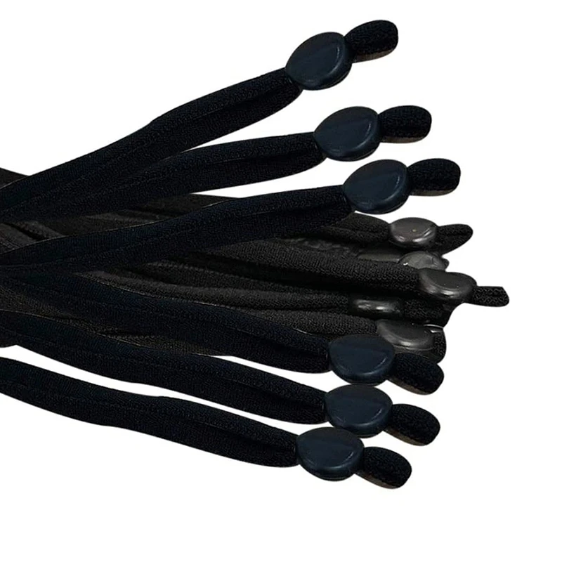 

Colorful High-Elastic Band Elastic Rope Rubber Band Elastic Line DIY Sewing Accessories Elastic Ear Strap 300Pcs Black