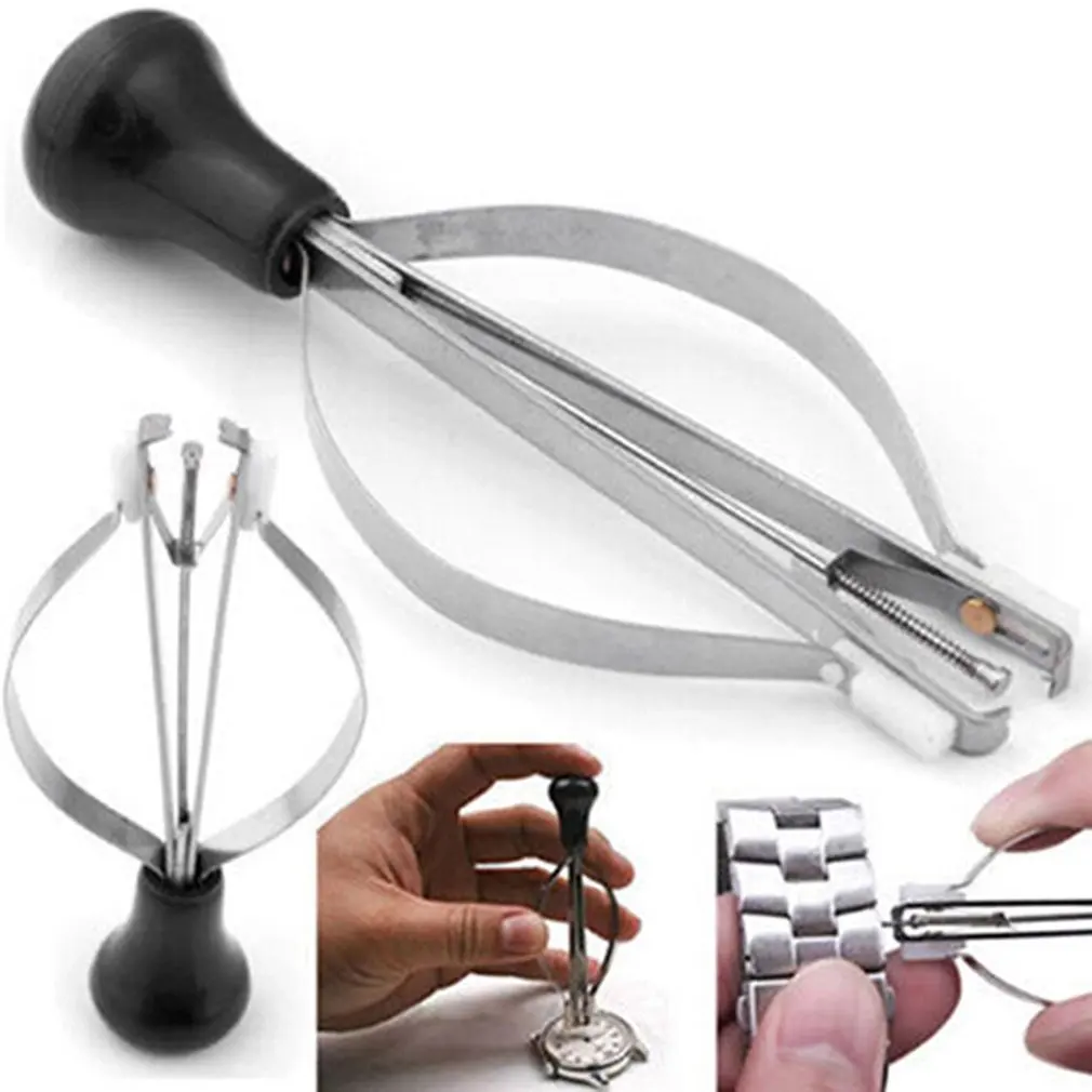 

Needle Forceps Professional Service Kit Watch Tools Manual Plunger Puller Precise Alloy Steel Watch Repair Kit
