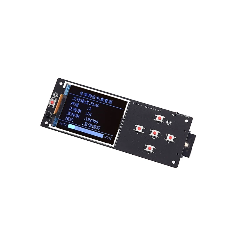 Цифровой проигрыватель STM32F407ZET6 SD I2S без потерь декодированная плата с 2 8 дюймовым