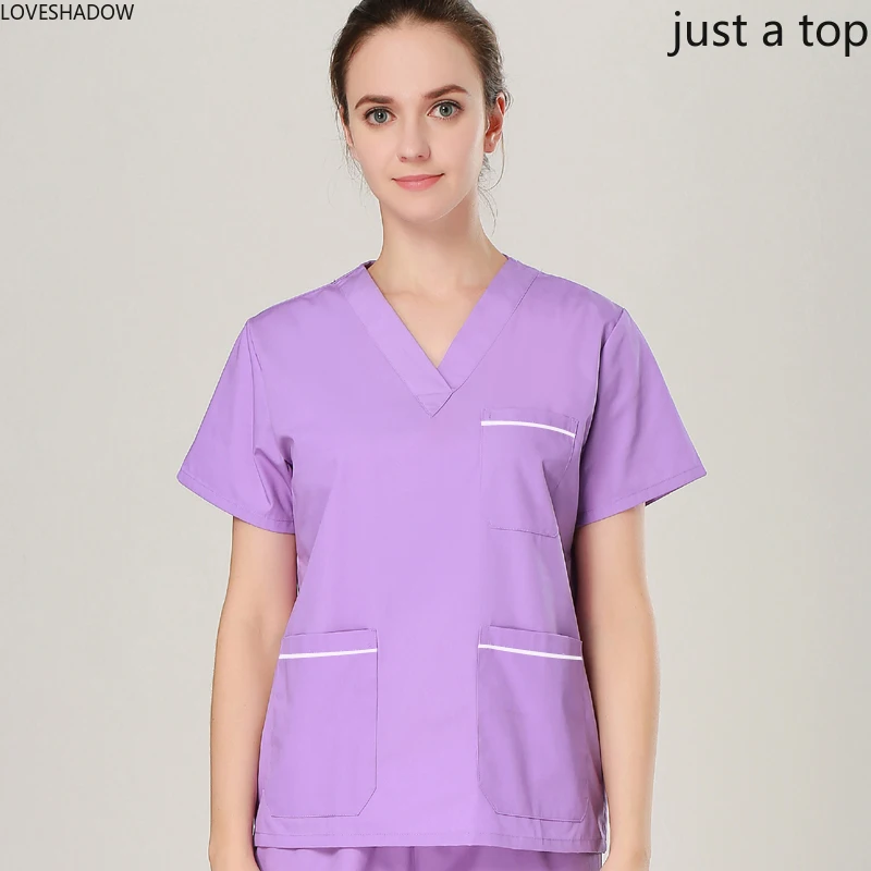 Топ женский из чистого хлопка с коротким рукавом и V образным вырезом|Верх низ