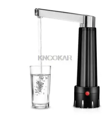 Электрический диспенсер для бутылок питьевой воды прозрачный дозатор дома