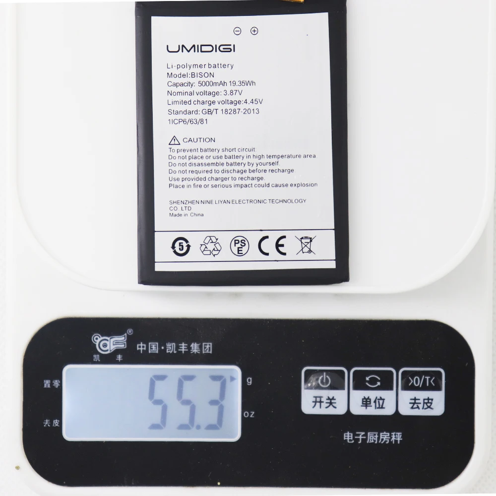 5000mah bison phone replacement battery for umi umidigi bison phone batteries tools free global shipping