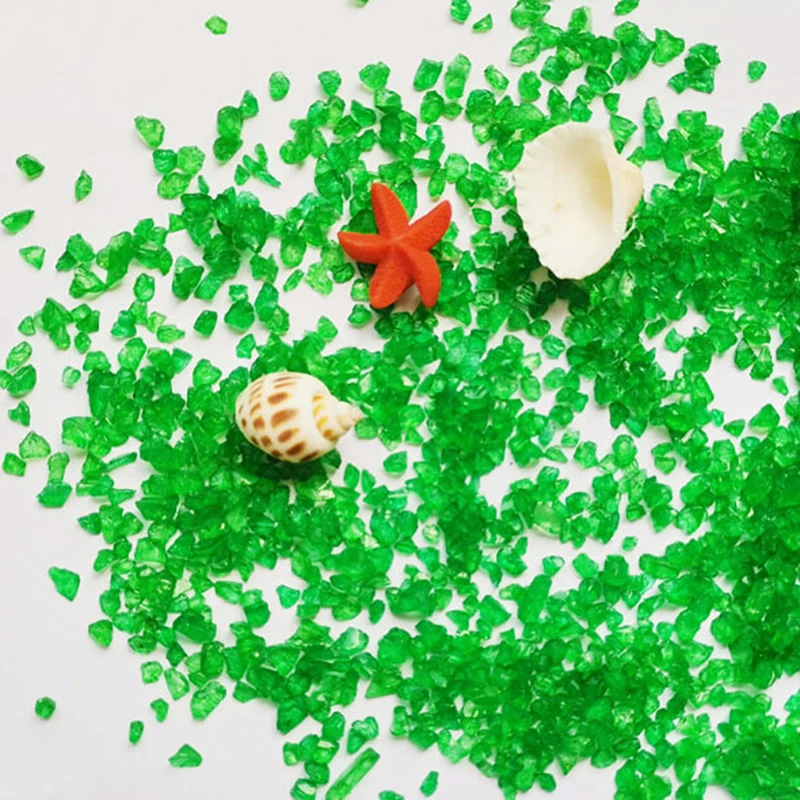 100 г натуральный камень аквариум песок искусственный сад миниатюры террариумы