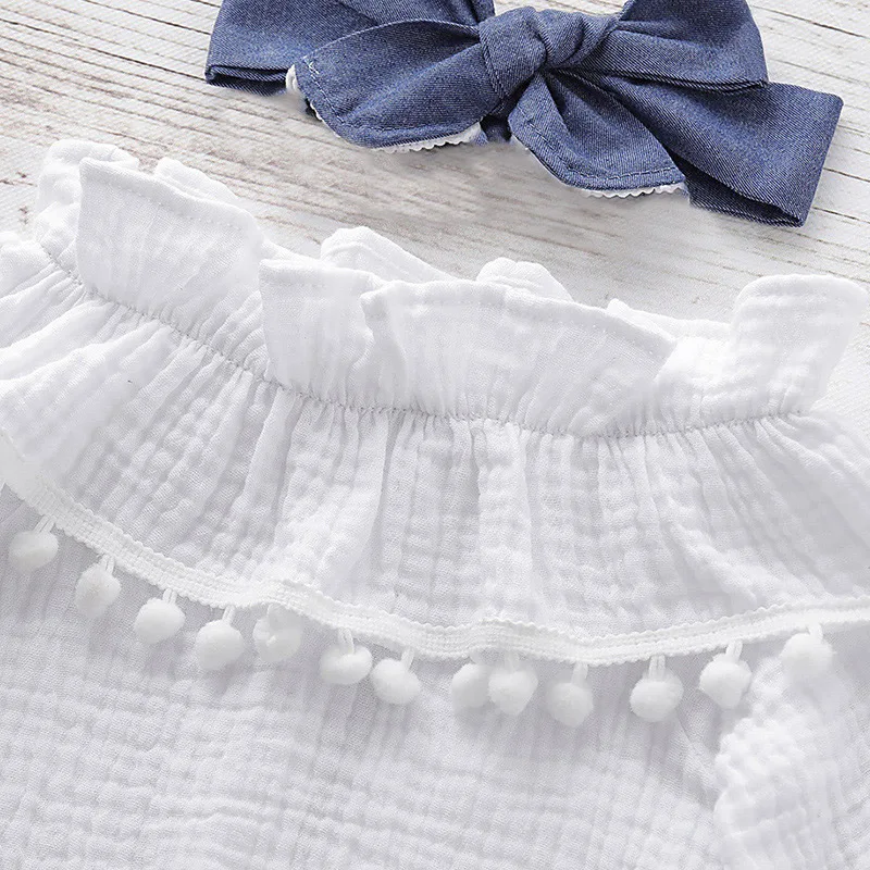 Детская одежда для маленьких девочек Весенний костюм из двух предметов малышей