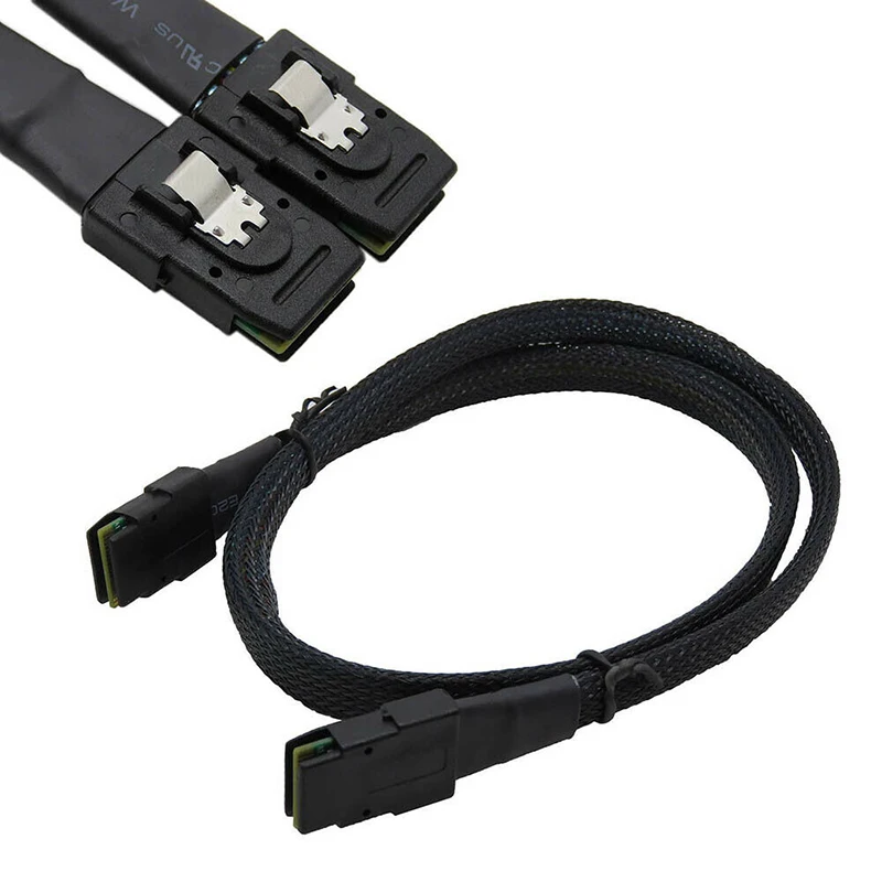 

Новое поступление, 16-контактный серверный кабель Mini SAS-SFF 8639 + 15Pin