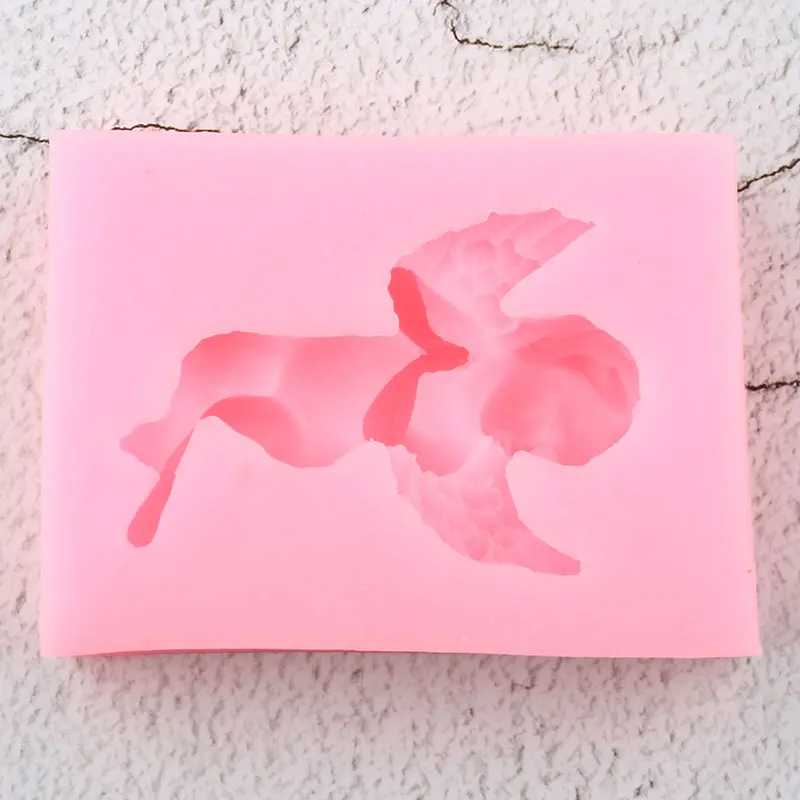 Sugarcraft Angel Детские Силиконовые Формочки кекс сделай сам Топпер помадка