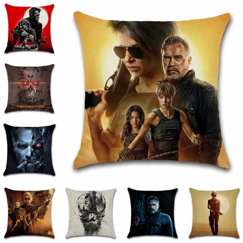 Классический фильм шоу Терминатор робот Декоративные Чехлы для подушек домашний