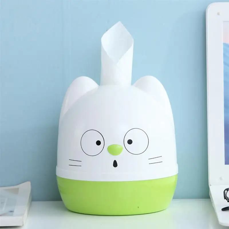 Cute Cartoon Tissue Box Napkin Paper Container Cat Case Towel Holder for Home Car Decoration | Дом и сад