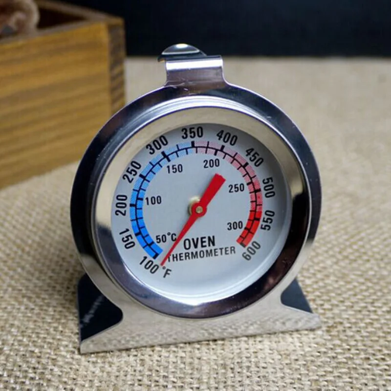 

1Pcs Stainless Steel Food Meat Temperature Stand Up Dial Oven Thermometer Gauge Gage Kitchen Cooker Baking Supplies
