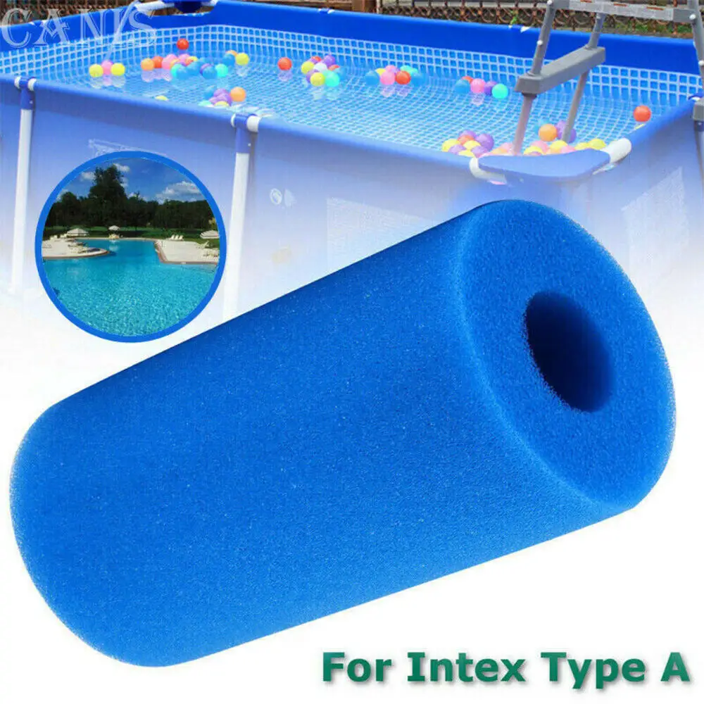 Пенный фильтр губка для Intex Тип в Многоразовые моющиеся Плавательный Бассейн