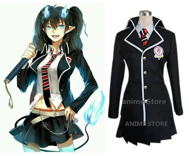 Аниме Синий Экзорцист/Ao нет экзорциста школьная форма женская одежда Окумура