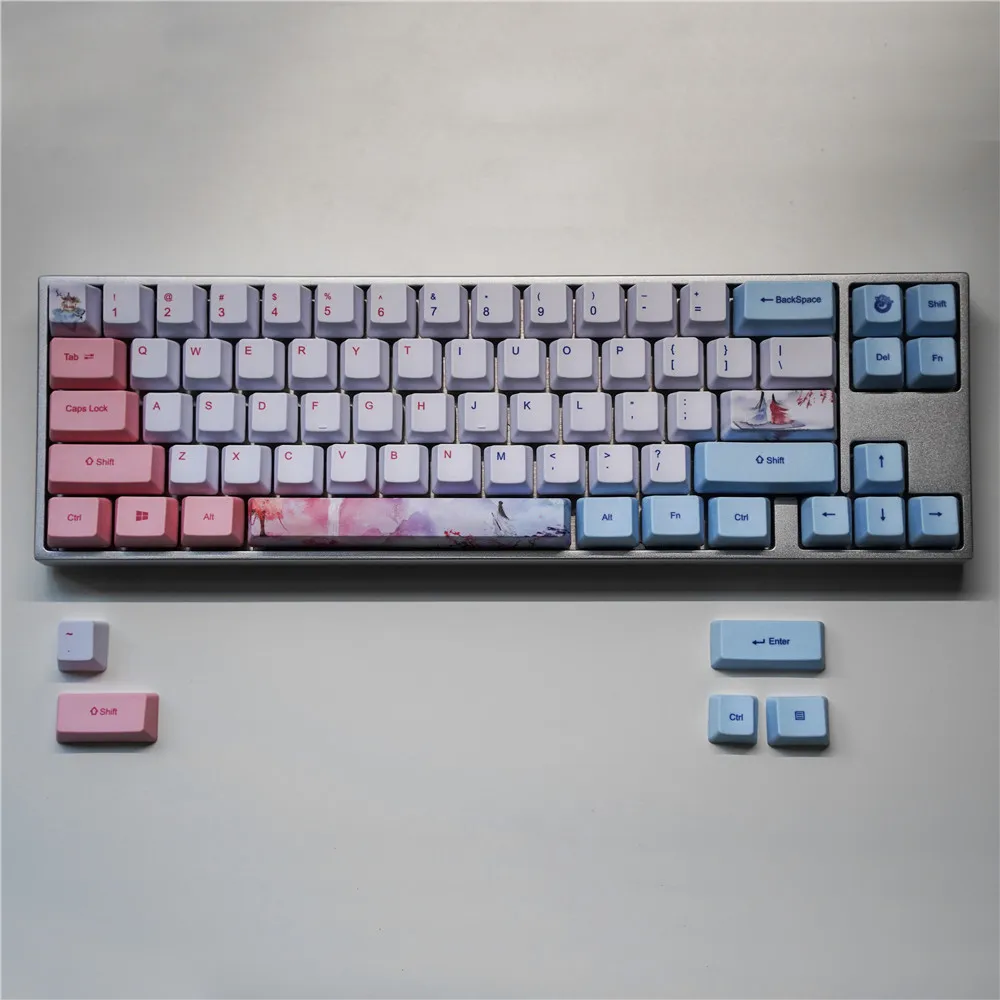 Набор клавиш для сублимационной клавиатуры PBT MX switch механическая клавиатура OEM