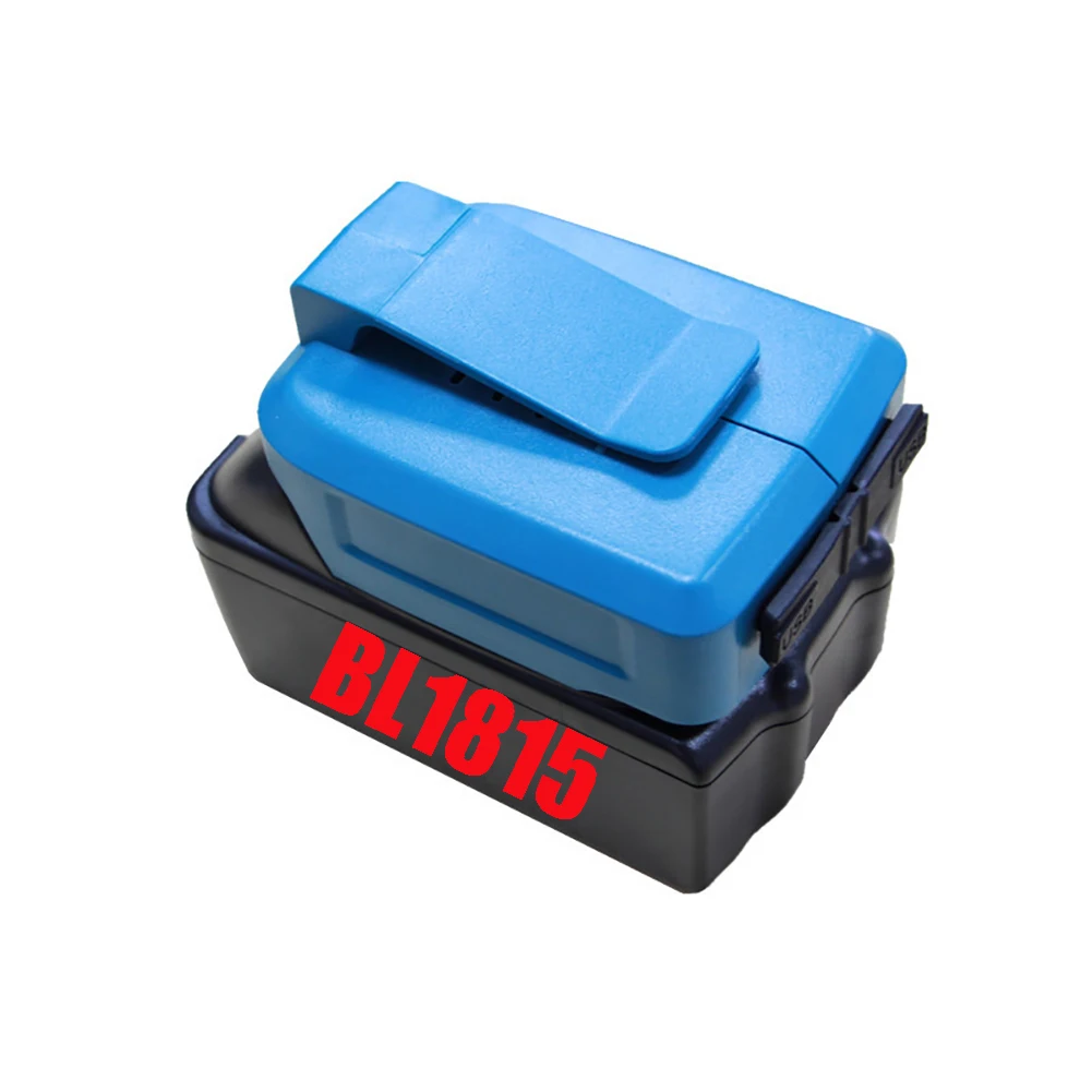 Зарядное устройство ADP05 USB разъем питания для Makita 18 в 14 4 В аккумулятор BL1830 BL1430 2 Ач 3
