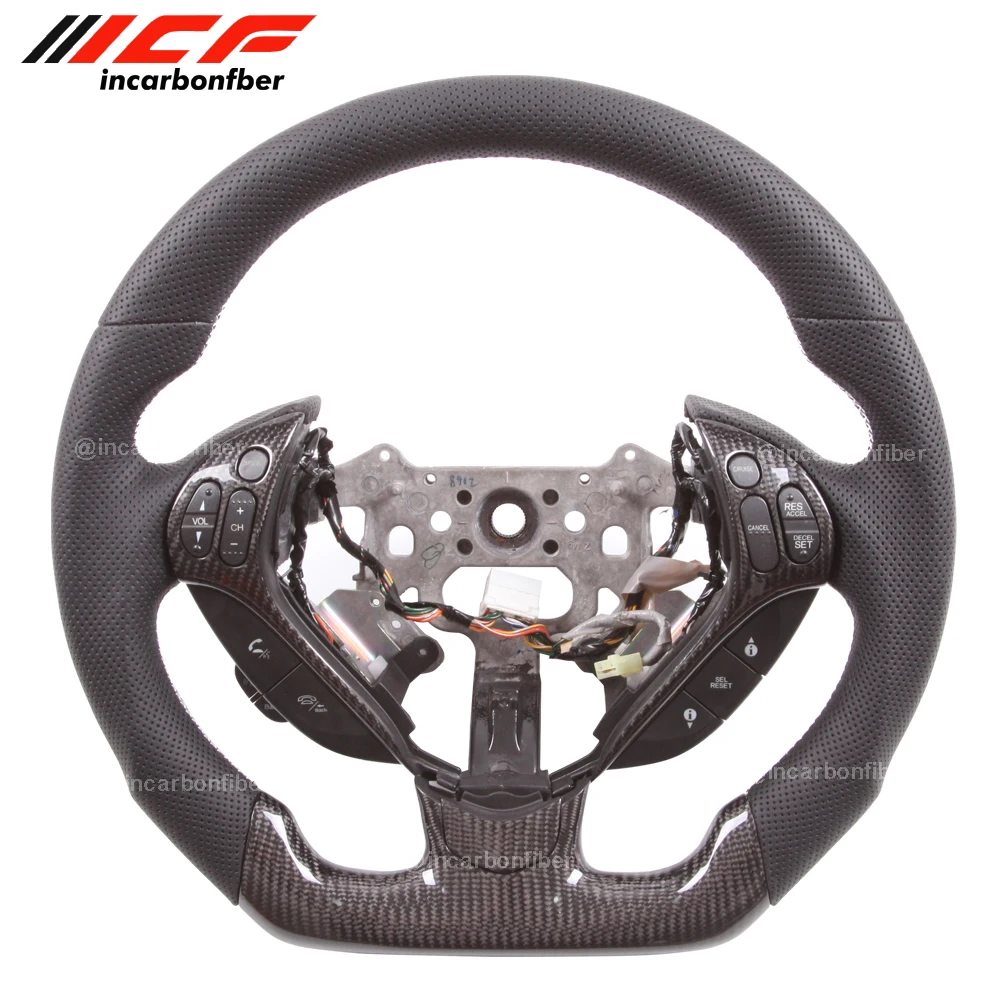 

Carbon Fiber Steering Wheel for Acura MDX,RDX ,ILX ,TLX ,NSX