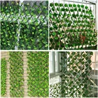 Искусственная ограда, искусственные зеленые листья, Декор для дома и сада, деревянное украшение для дома, телескопический забор, рама для альпинизма, растения