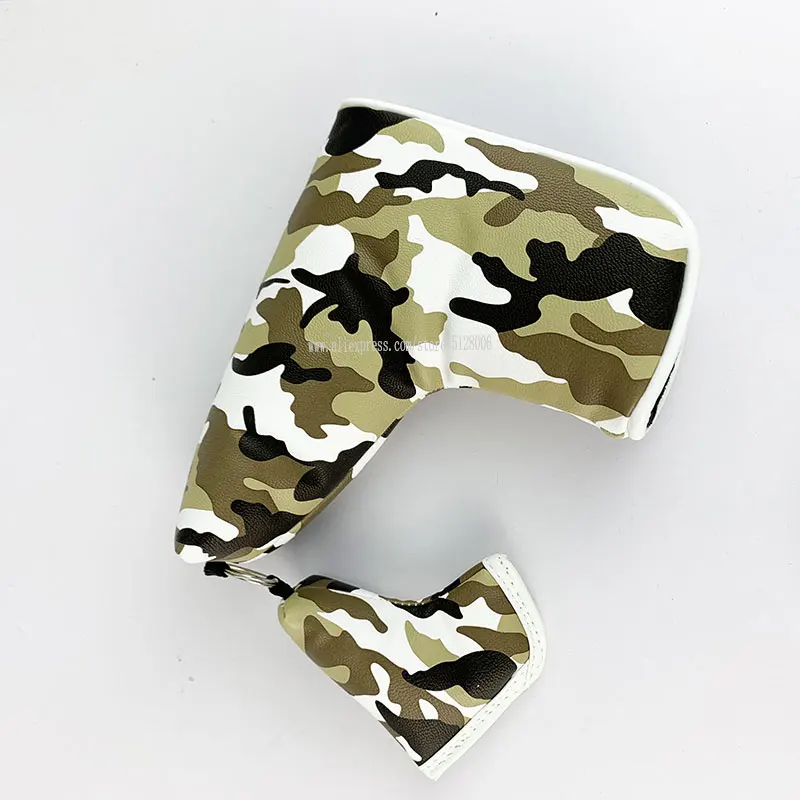 Гольф чехол для короткой клюшки магнитной застежкой из искусственной кожи