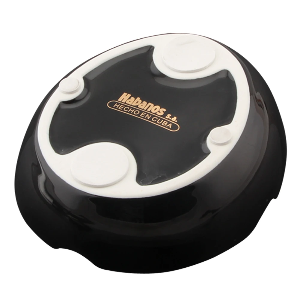 Круглая пепельница для сигар COHIBA портативный керамический держатель подставка