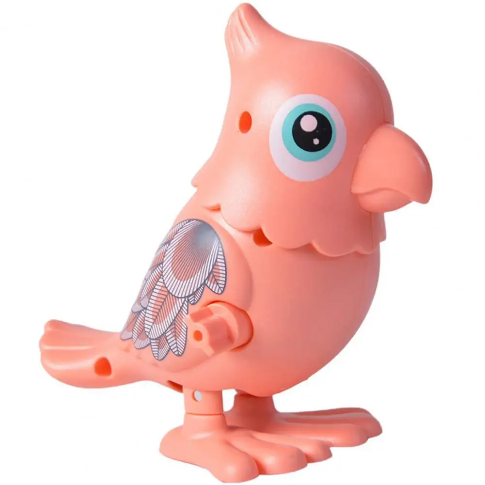 

Wind Up Toys Creative Simulation Parrot Design 360 Degrees Rotatable Jump Clockwork Toy Children Gift