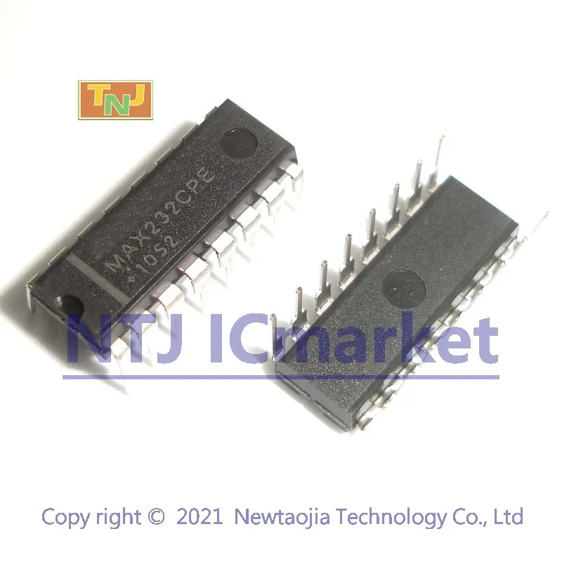 20 шт. MAX232CPE DIP MAX232 + 5 В-питание многоканальные RS-232 драйверы/приемники чип IC - купить