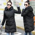 Парка женская 2021 зимняя куртка женские пальто с капюшоном Женская куртка толстая подкладка с хлопковой подбивкой зимние женские пальто Верхняя одежда