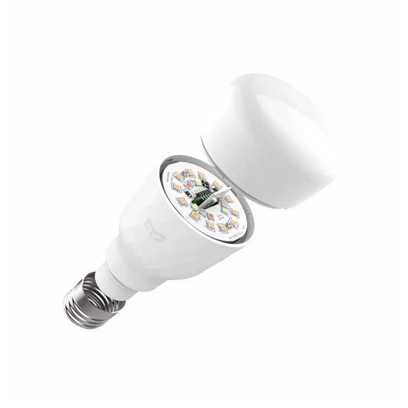 Умная Светодиодная лампа Yeelight E27 E26 10 Вт 800 лм Wi-Fi дистанционное управление