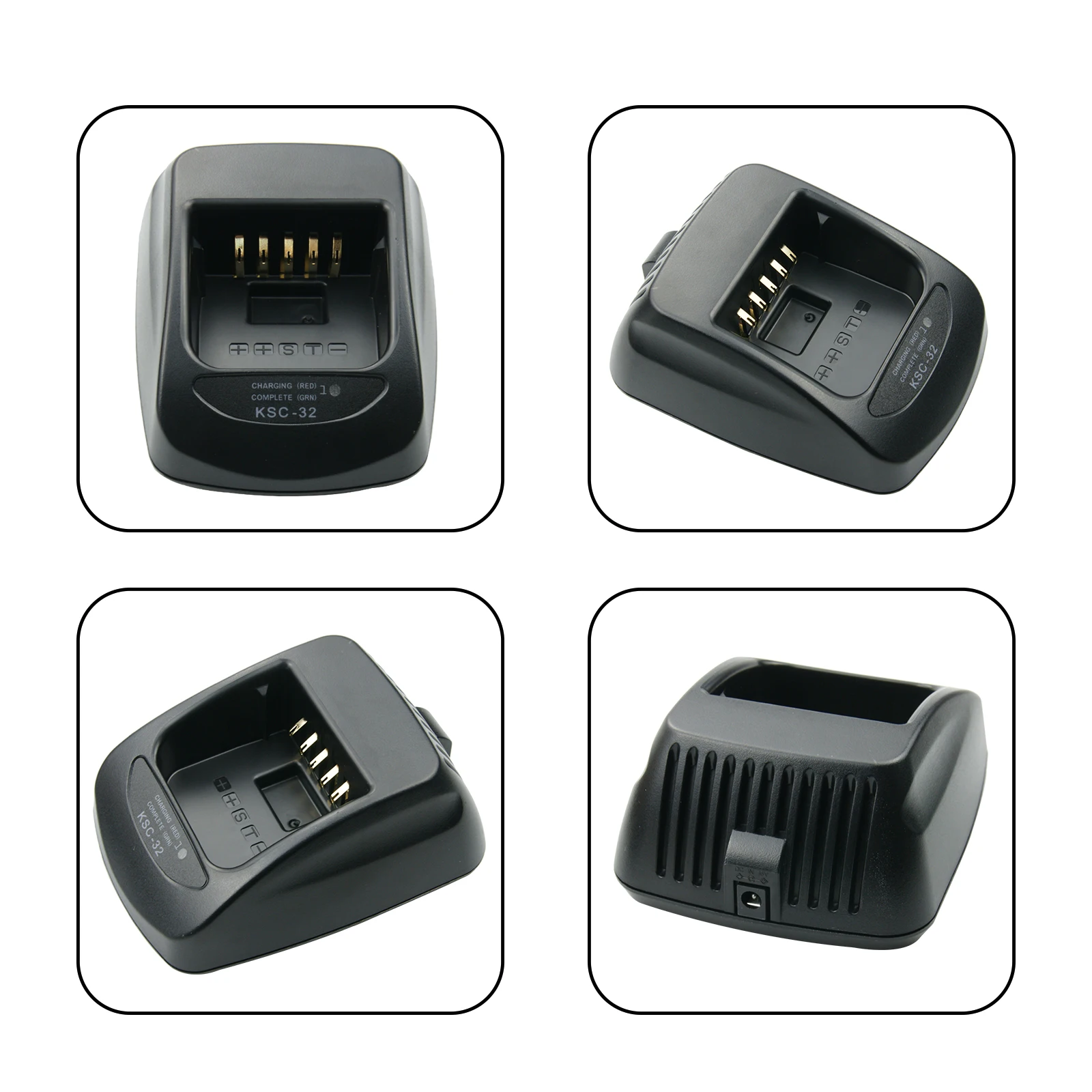 10X Walkie Talkie KSC-32 Charger for Kenwood Radio KNB-32N KNB-33 KNB-33L KNB-33Li Two Way Radio Battery
