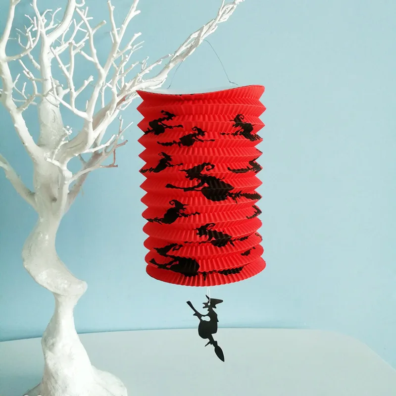 Бумажные лампы для украшения Хэллоуина 1 шт. паутина тыква декор летучая мышь