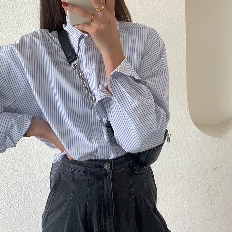 

Blouses Women Casual Coat Women's Spring And Autumn 2021 New Korean Early Autumn Long Sleeve Top