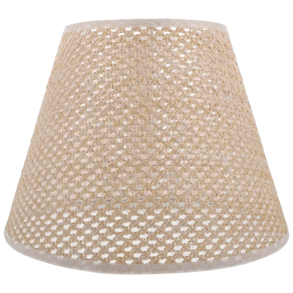 

Lamp Shade Shades Table Lamps Lampshade Rattan Floor Lampshades Wicker Drum Woven Cover Light Large Ceiling Rustic Willow Covers