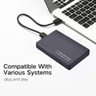 Корпус для жесткого диска Sata-USB 2,0, корпус для внешнего накопителя Ssd, корпус для жесткого диска с кабелем USB, Abs #3