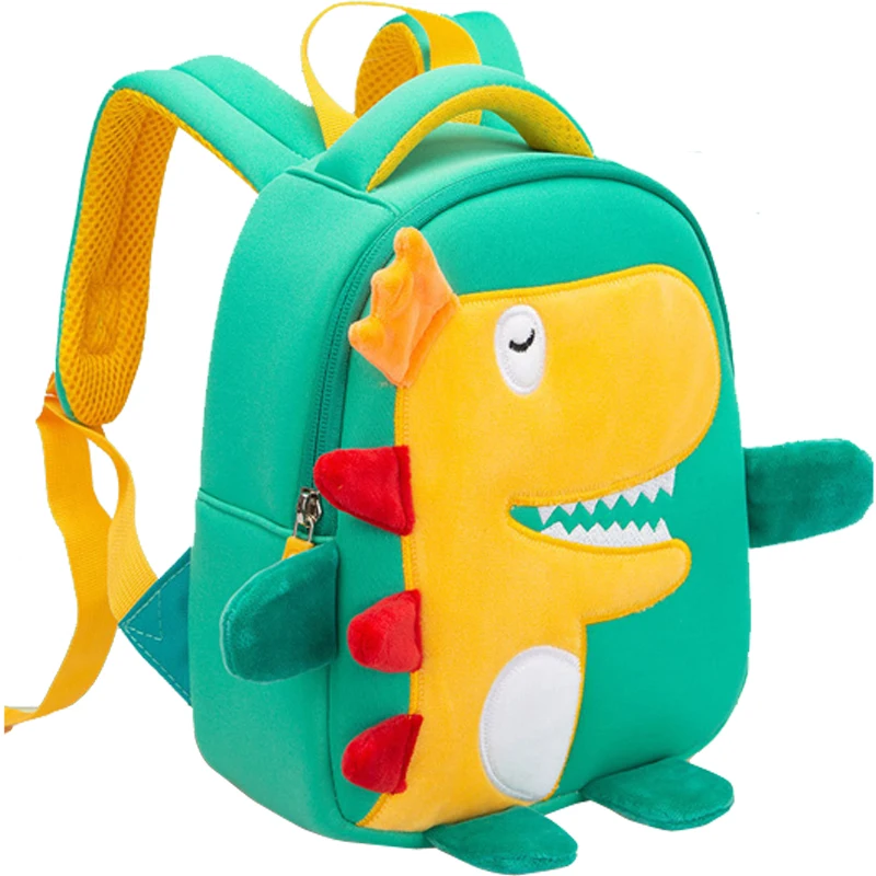 Children's Backpack in kindergarten Kids Backpack School Bags For Boys Girls Light Waterproof Dinosaur Cute Cartoon Bag mochila