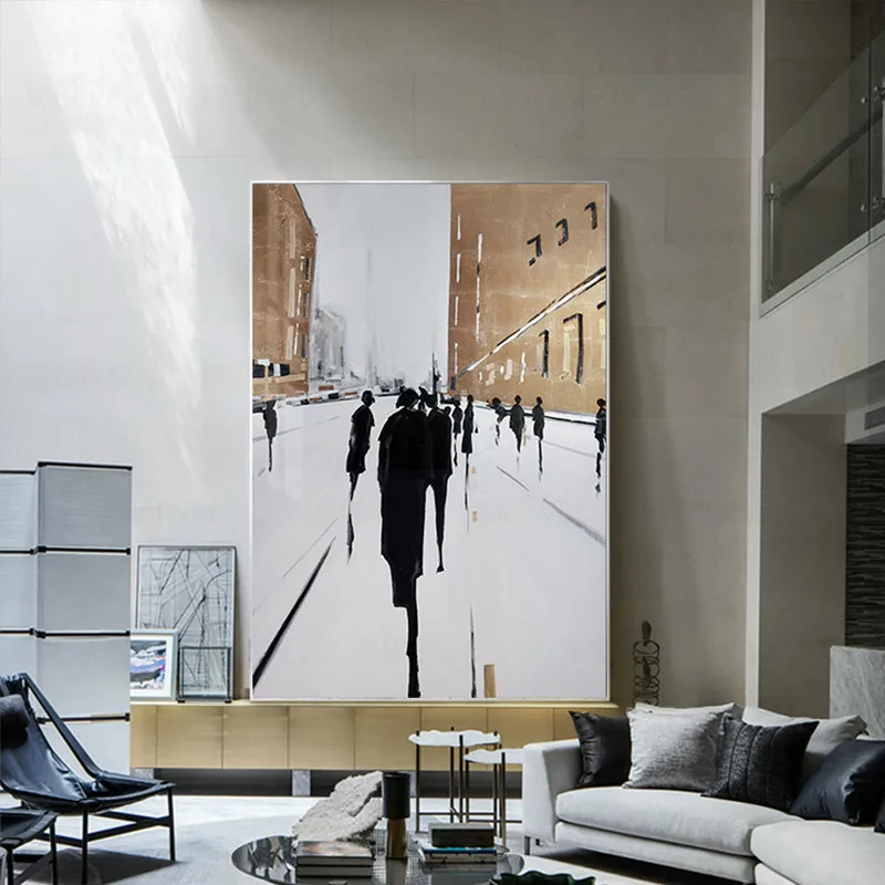 

Abstract British Posters Prints Modern Canvas Art Ins Wall Art Pictures For Living Room Home Decor Nordic Black White Painting