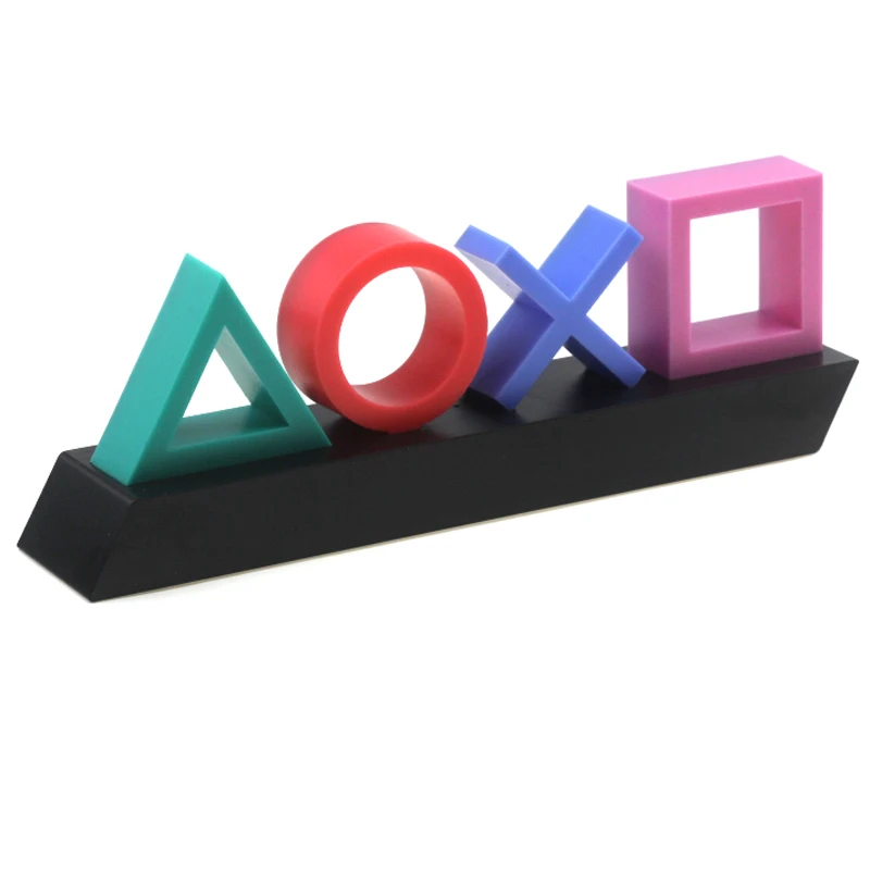 2020 атмосфера неоновый свет игра значок лампа Голосовое управление регулируемая