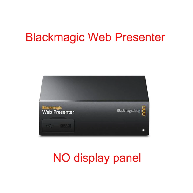 Blackmagic Web Presenter Webstreaming Live Webstreaming Pusher SDI HDMI for TV YouTube Twitch Facebook High quality live