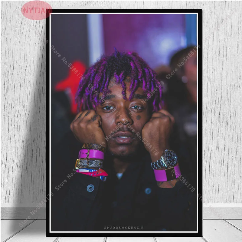 Картина в подарок N930 Lil UZI Vert Playboi Carti Постер стиле хип хоп настенное искусство на